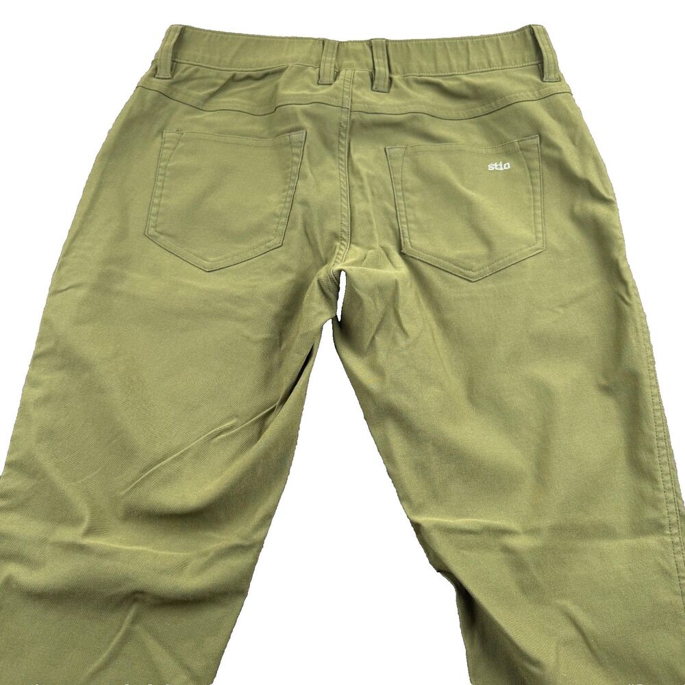 STIO Coburn Pants Women's 4 Pine Green Stretch Hiking Climbing Outdoor - Picture 6 of 16